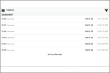 NCL Accounting for Business - Mobile POS Sales History