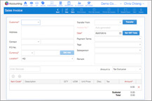 NCL Accounting for Business - Sales Invoice